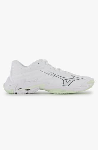 Mizuno Wave Lightning Elite Damen Hallenschuh Weiss