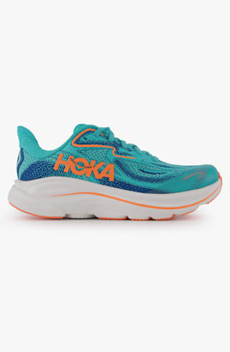 HOKA Clifton 10 chaussures de course enfants Bleu