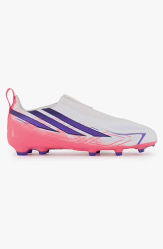 adidas F50 Hyperfast League LL FG Kinder Fussballschuh Weiss