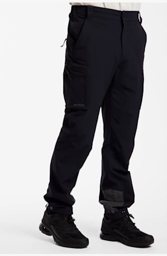 46 NORD Zip-Off pantalon de randonnée hommes Noir
