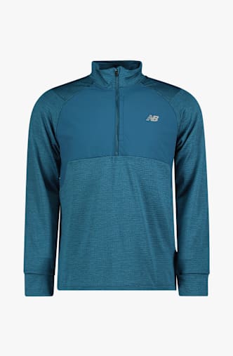 New Balance Athletics Heat Grid longsleeve hommes Bleu