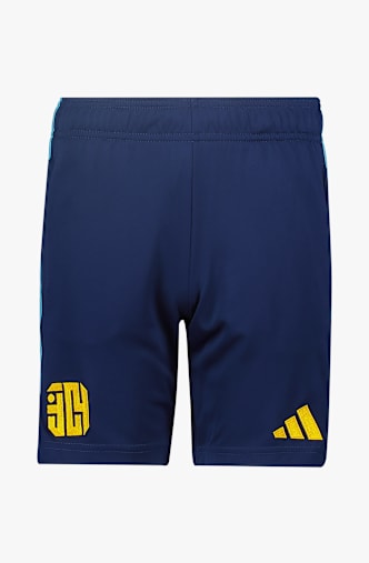 adidas Lamine Yamal Tiro26 League short bambini Blu