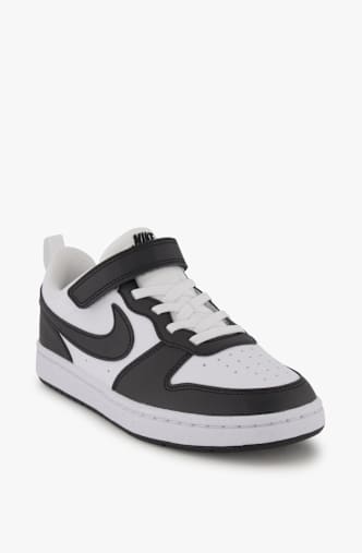 Nike Court Borough Low Recraft Kinder Sneaker Schwarz