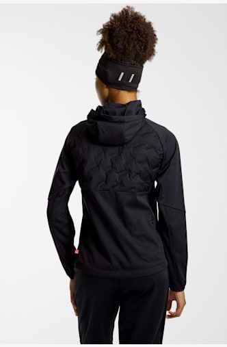 POWERZONE Damen Laufjacke Schwarz