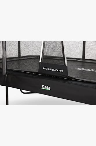 Salta Premium Black Pro 300 cm x 200 cm trampolino Nero