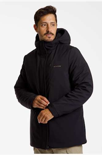 46 NORD Herren Winterjacke Schwarz