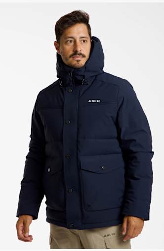 46 NORD Herren Winterjacke Dunkelblau