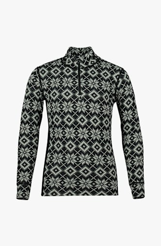ALBRIGHT Merino manche longue thermique filles Noir