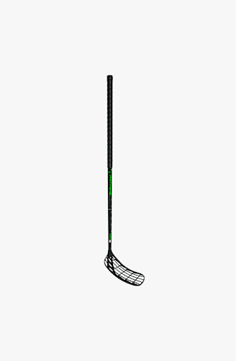 Fat Pipe Viper 29 101 cm bastone da unihockey Nero