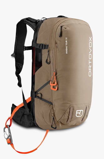 Ortovox AVABAG Litric Tour 30 L Airbag Rucksack Beige