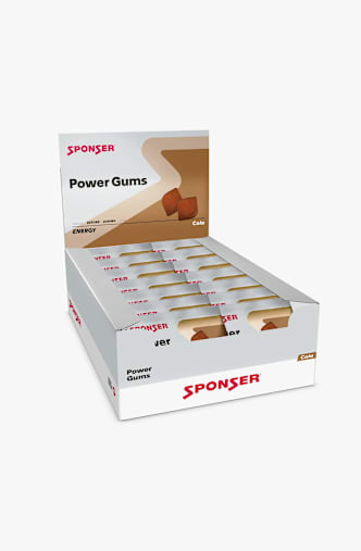 Sponser Power Gums Cola 20 x 75 g Energy Gummies Weiss