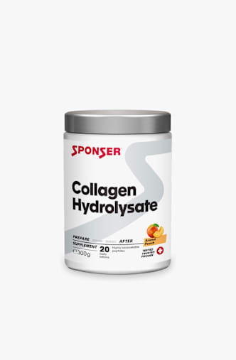 Sponser Collagen Hydrolysate Peach 300 g integratori alimentari Bianco