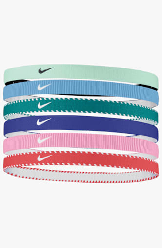 Nike 6-Pack Flex Classic Kinder Haarband Grün