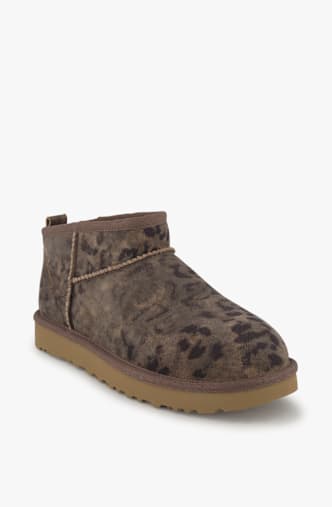 UGG Classic Ultra Mini Spotted Damen Winterboot Braun