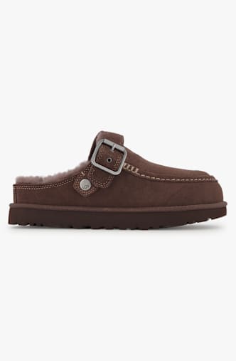 UGG Goldenstar Evelina Clog Damen Slipper Braun