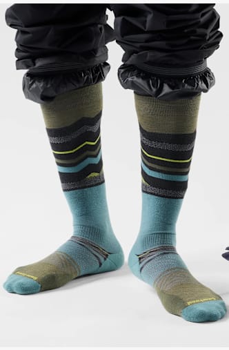 Smartwool Targeted Cushion Merino 38-45 Skisocken Khaki