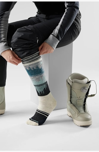 Smartwool Full Cushion Merino 34-41 calze da snowboard donna Bianco