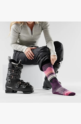 Smartwool Targeted Cushion Pattern OTC 34-41 calze da sci donna Viola