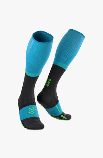 Compressport Full Winter Run 35-48 calze da corsa Blu
