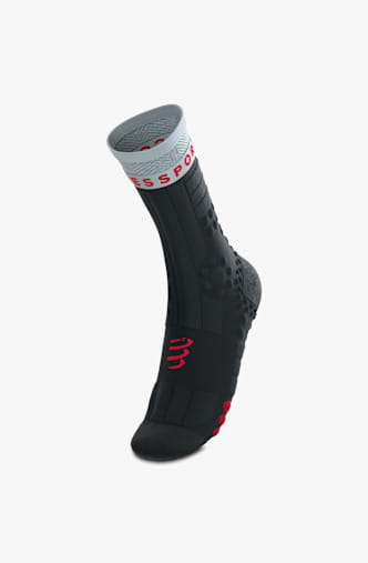 Compressport Pro Racing Winter Trail 35-48 chaussettes de course Gris