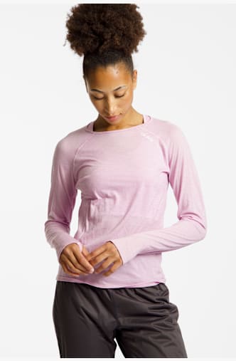 Odlo X-Alp Performance Wool longsleeve femmes Rose