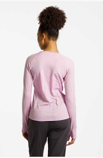 Odlo X-Alp Performance Wool longsleeve femmes Pink