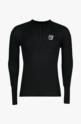 Compressport 3D Thermo Winter longsleeve uomo Nero