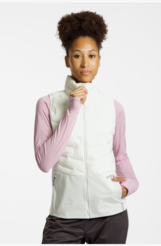 Odlo Zeroweight Insulator gilet femmes Beige