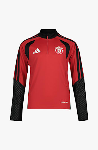 adidas Manchester United Tiro 26/27 Kinder Longsleeve Rot