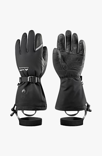 ZANIER Heat 4000 guanto da sci Nero