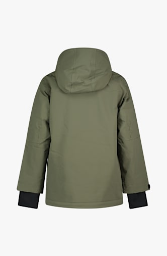 BEACH MOUNTAIN veste de snowboard enfants Olive