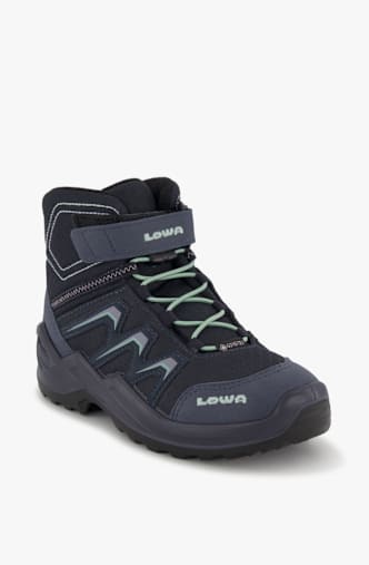 LOWA Maddox Warm Mid Gore-Tex® boot enfants Bleu