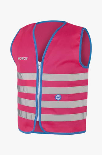 Wowow Fun giubbotto catarifrangente bambini Pink
