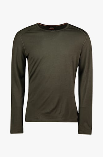 icebreaker Men Merino 200 Oasis LS Crewe hommes Vert