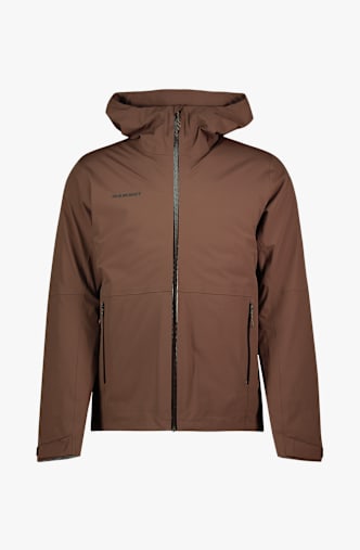 MAMMUT Linard Guide Hooded 3in1 giacca outdoor uomo Marrone