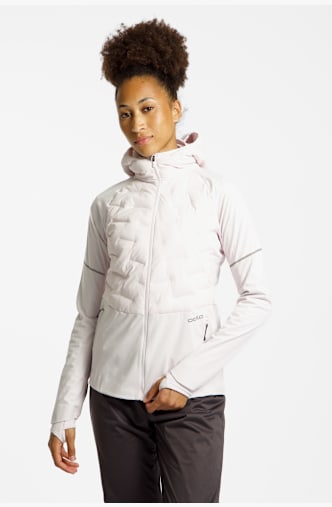 Odlo Zeroweight Insulator veste de course femmes Rose