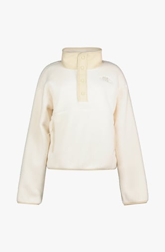 The North Face Cragmont 1/2 Snap midlayer femmes Blanc Cassé