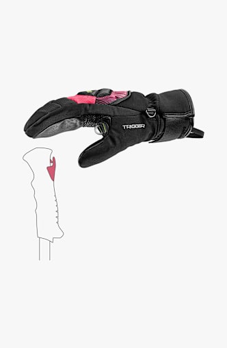 LEKI WCR Core TR guanti a manopola bambini Pink