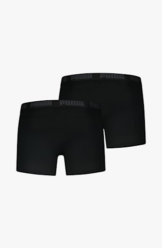 PUMA 2-Pack Everyday Basic Herren Boxershort Schwarz
