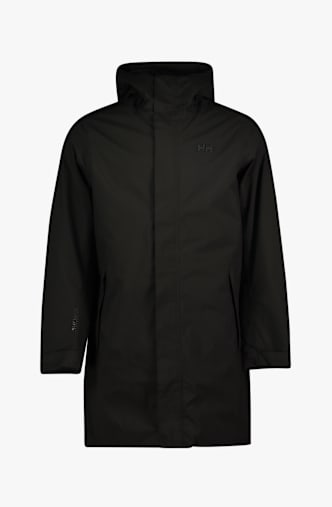 Helly Hansen Brussel Herren Regenmantel Schwarz
