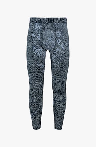 Odlo Performance Warm Blackcomb Herren Thermohose Blau