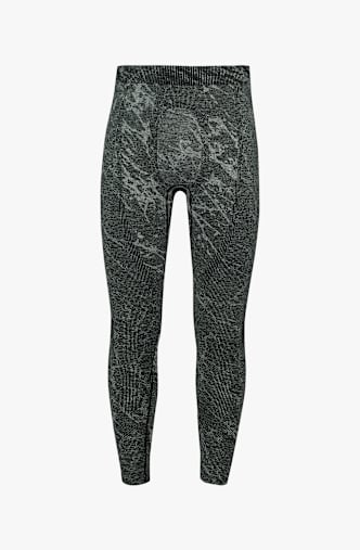 Odlo Performance Warm Blackcomb leggings termici uomo Grigio
