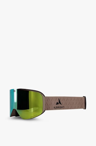 ALBRIGHT Magneto Skibrille Beige