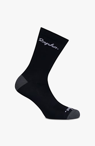 Rapha Logo 38-45 chaussettes de cyclisme Noir
