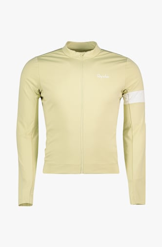 Rapha Core Thermal LS Herren Biketrikot Grün
