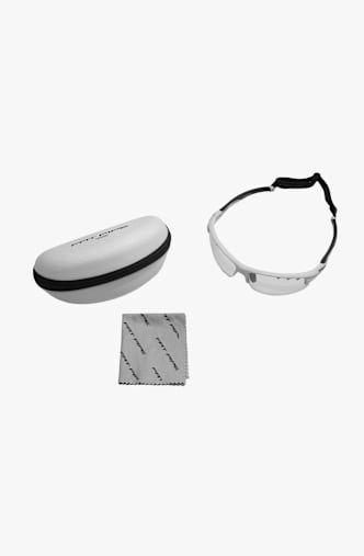 Fat Pipe Ace SR lunettes de protection pour unihockey Blanc