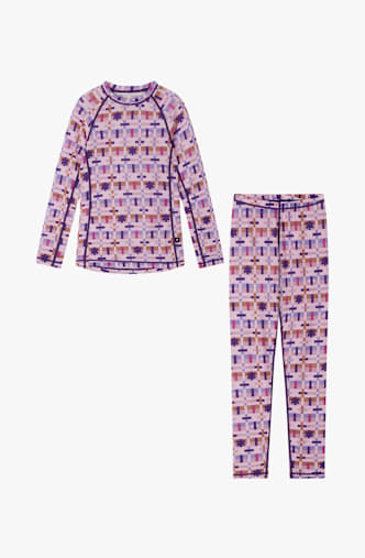 reima Taitoa set intimo termico bambini Pink