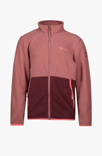 Trollkids Storfjord midlayer bambini Pink