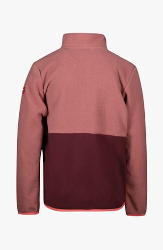 Trollkids Storfjord midlayer bambini Pink