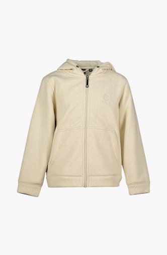 46 NORD Teddy Fleece midlayer bambini Bianco Panna